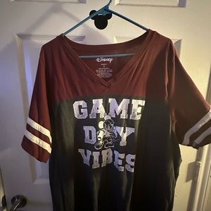 Semi new Game Day Vibes Disney Mickey Mouse top